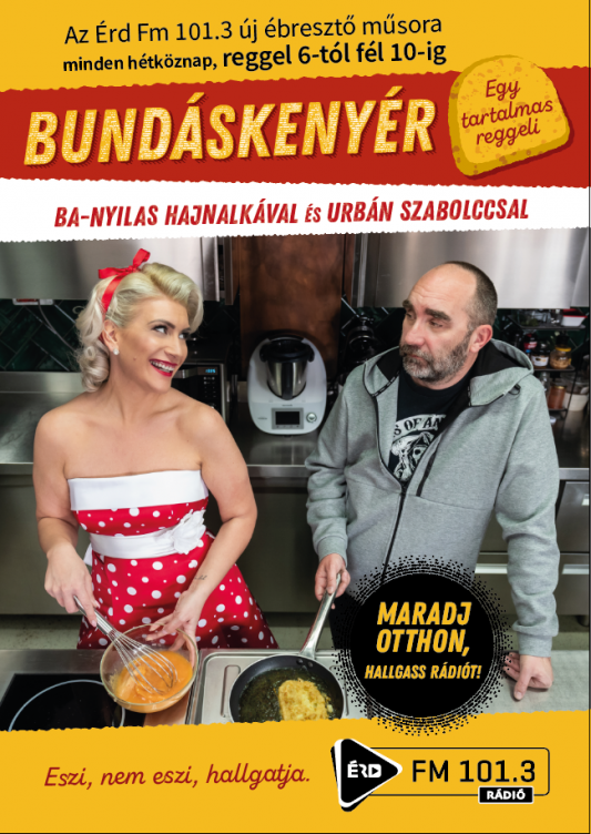 Április 16-án indul a Bundáskenyér. 